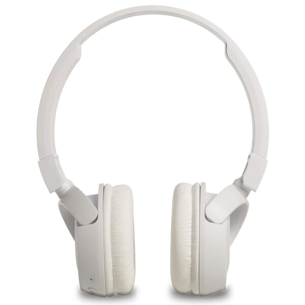 JBL T460BT Extra Bass Wireless On-Ear Headphones (White) 3