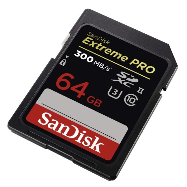 SanDisk 64GB Extreme Pro Class 10 UHS-II SDXC Memory Card 2