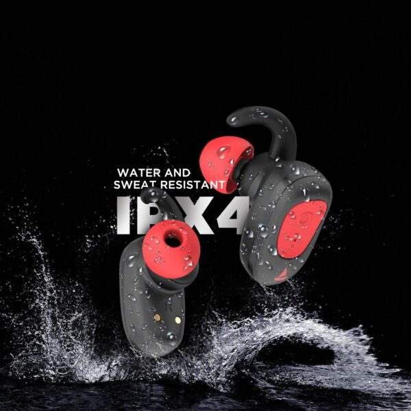 boAt Airdopes 201 Bluetooth Truly Wireless Earbuds with Mic(Raging Red) 4