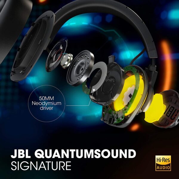 JBL Quantum 800 Wireless Over-Ear Professional Gaming Headphone 2