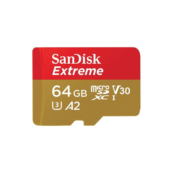 SanDisk 64GB Extreme microSDXC A2 Memory Card 1