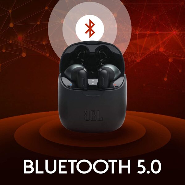 JBL Tune 225TWS True Wireless in-Ear Headphones (Black) 3