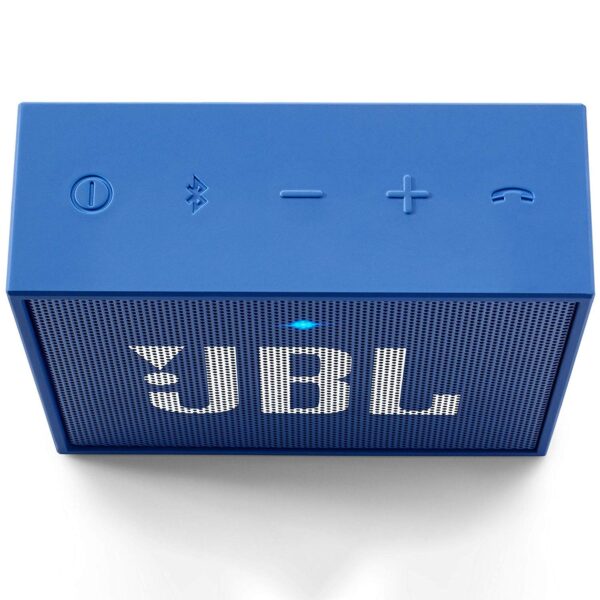 JBL GO Portable Wireless Bluetooth Speaker with Mic (Blue) 5