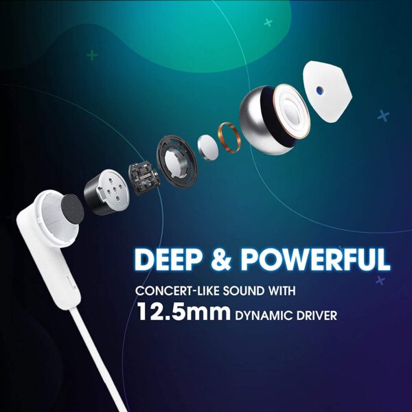 JBL Tune 215BT in-Ear Wireless Bluetooth Headphones (White) 7