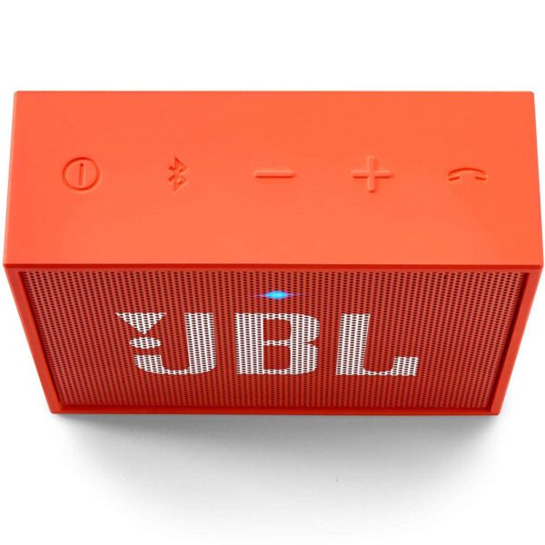 JBL GO Portable Wireless Bluetooth Speaker with Mic (Orange) 4