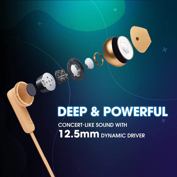 JBL Tune 215BT in-Ear Wireless Bluetooth Headphones (Gold) 6