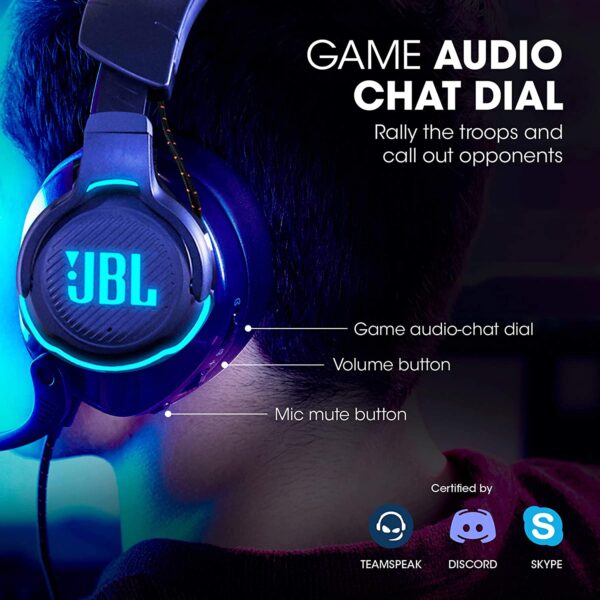 JBL Quantum 800 Wireless Over-Ear Professional Gaming Headphone 3