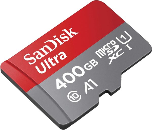 SanDisk 400GB Class 10 MicroSD Card with Adapter 5