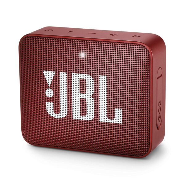 JBL Go 2, Wireless Portable Bluetooth Speaker (Ruby Red) 1
