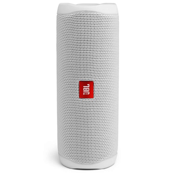 JBL Flip 5 Wireless Portable Bluetooth Speaker (White) 2