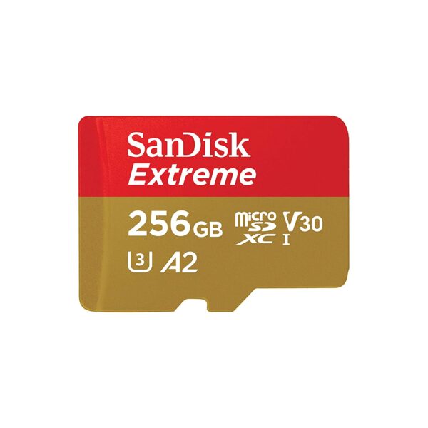 SanDisk Extreme MicroSD A2 (256GB) 1