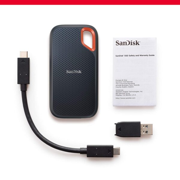 SanDisk Extreme Portable SSD (500GB) 3