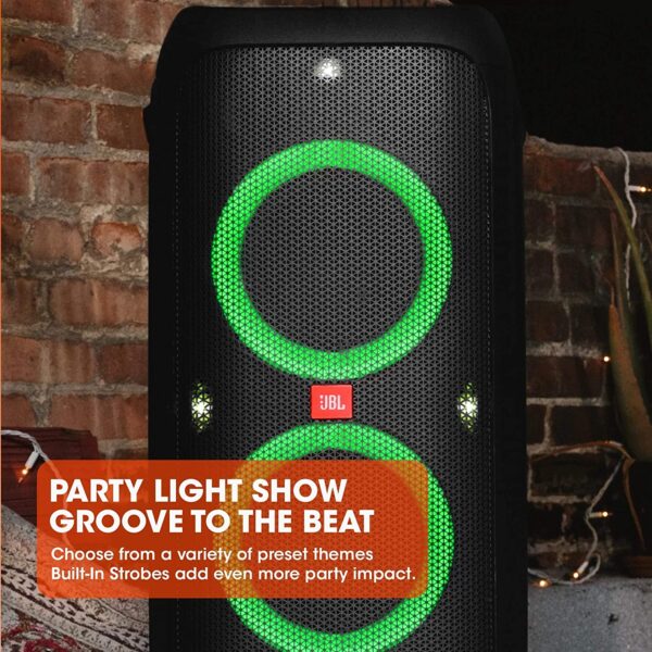 JBL Partybox 310 Portable Bluetooth Party Speaker (Black) 8