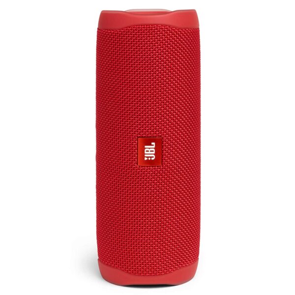 JBL Flip 5 Wireless Portable Bluetooth Speaker (Red) 1