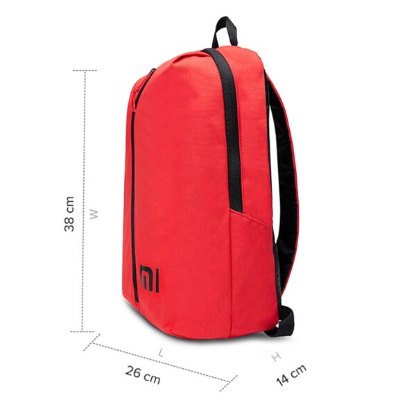 Mi Step Out 12 L Mini Backpack (Small Size, Red, Water Repellant)