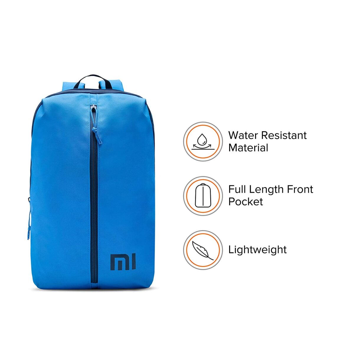 Mi Step Out 12 L Mini Backpack (Small Size, Sky Blue, Water Repellant)