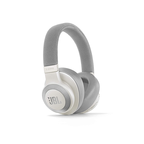 JBL E65BTNC Wireless Over-Ear Active Noise Cancelling Headphones (White) 1