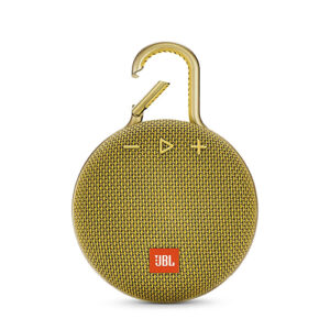 JBL Clip 3 Ultra-Portable Wireless Bluetooth Speaker (Mustard Yellow)
