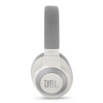 JBL E65BTNC Wireless Over-Ear Active Noise Cancelling Headphones (White)