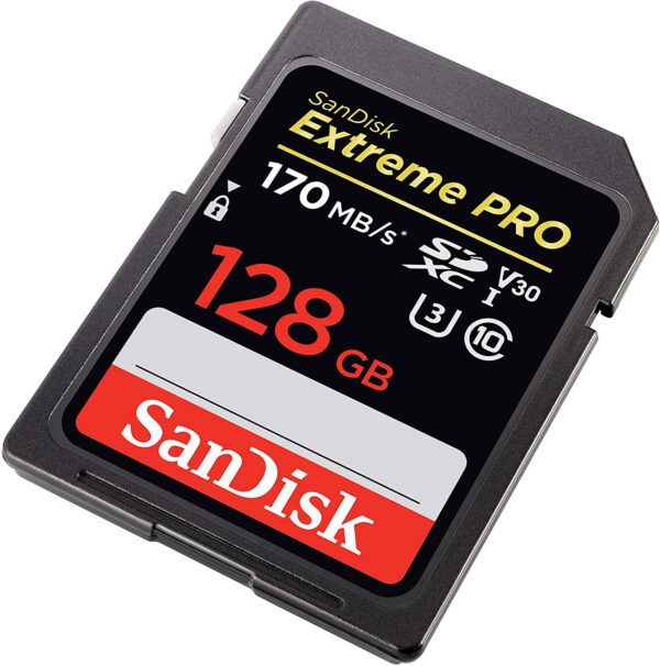 SanDisk 128GB Extreme Pro SDXC UHS-I Card 2