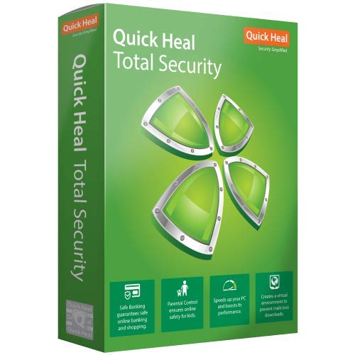 Quick Heal Total Security OEM - 1 User, 1 Year (DVD) 1