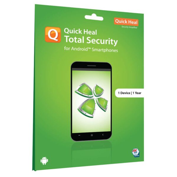 Quick Heal Antivirus Pro (1 PC, 1 Year) & Total Security for Android (1 Device, 1 Year) 2