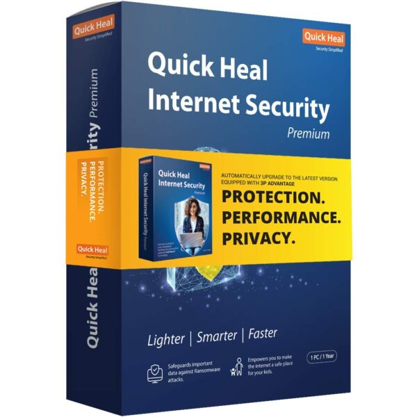 Quick Heal Internet Security Premium - 1 PC, 1 Year (DVD) 2