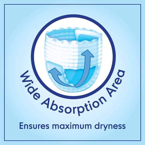 Mothercare Diaper Pants Extra Absorb, Large (9-14 kg), 58 Pcs 6