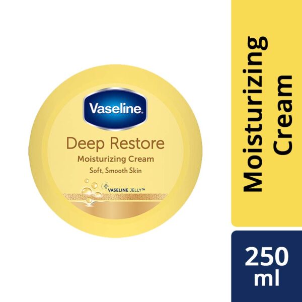 Vaseline Deep Restore Moisturizing Cream for Dry skin (250 ml) 5