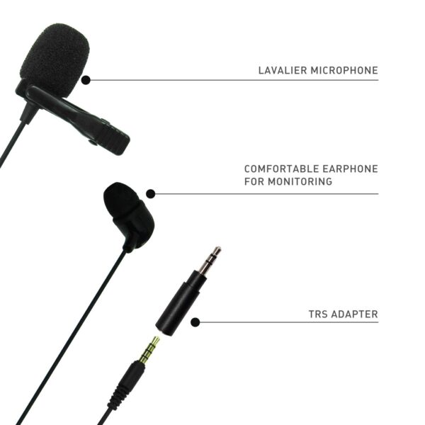 JBL Commercial CSLM20 Omnidirectional Lavalier Microphone 3