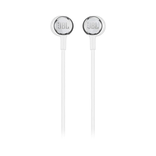 JBL LIVE100 in-Earphone with in-Line Microphone and Remote (White) 2