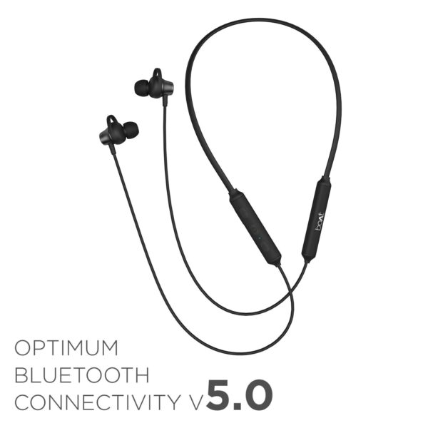 boAt Rockerz 245v2 Wireless Bluetooth earphone (Active Black) 5