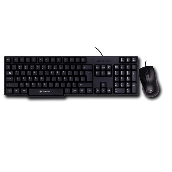 Zebronics Wired Keyboard and Mouse Combo 1