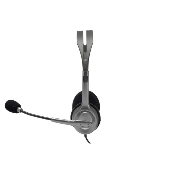 Logitech H110 Wired On Ear Headphones 3