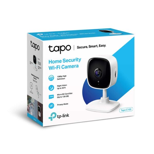 TP-Link Tapo C100 1080p Full HD Indoor WiFi Security Camera 7