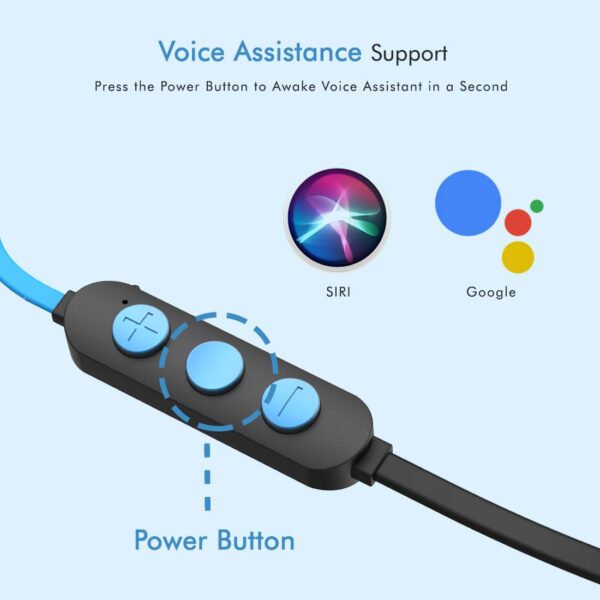 pTron Bassfest Plus Magnetic in-Ear Bluetooth 5.0 Wireless Headphones 2