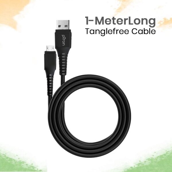 pTron Solero M241 2.4A Micro USB Data & Charging Cable 2