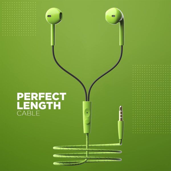 Boat Bassheads 105 in-Ear Wired Headset( Spirit Lime) 2