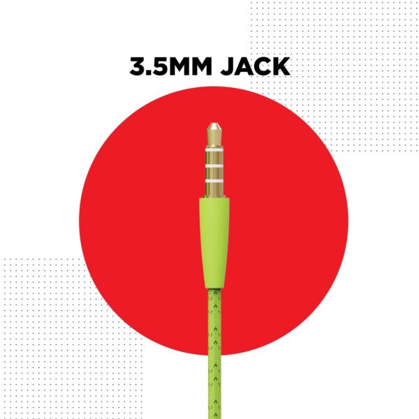 Boat Bassheads 105 in-Ear Wired Headset( Spirit Lime) 3