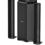 Philips MMS8085B/94 2.1 Channel Convertible Multimedia Speaker System, (Black)