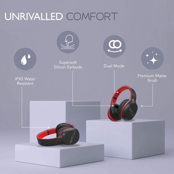 Boult Audio ProBass Thunder Over-Ear Wireless Bluetooth Headphones 2