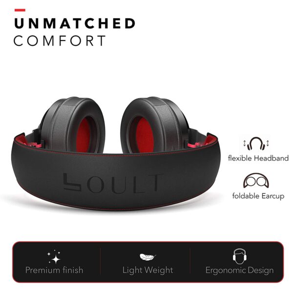 Boult Audio Over-Ear Wireless Bluetooth Headphones 4