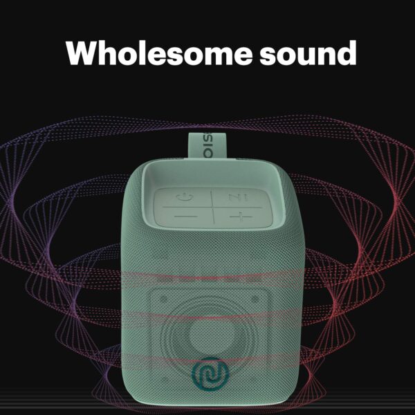 Noise Vibe 5W Wireless Bluetooth Speaker - (Olive Green) 6