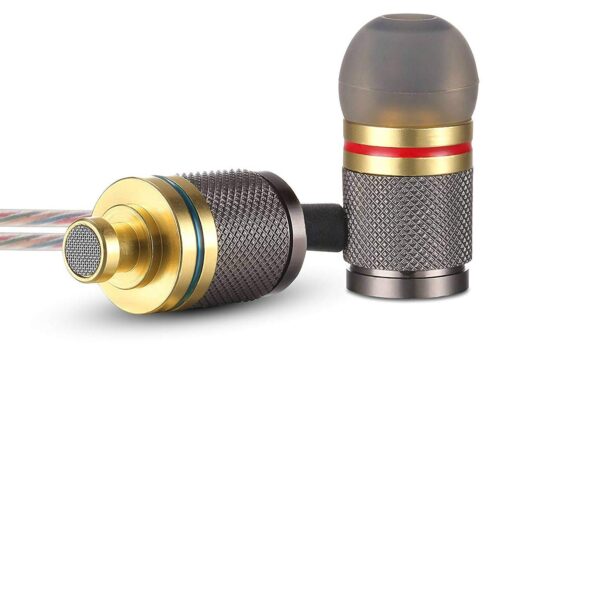 PTron Aristo in-Ear Wired Headphones with Mic (Gold) 6
