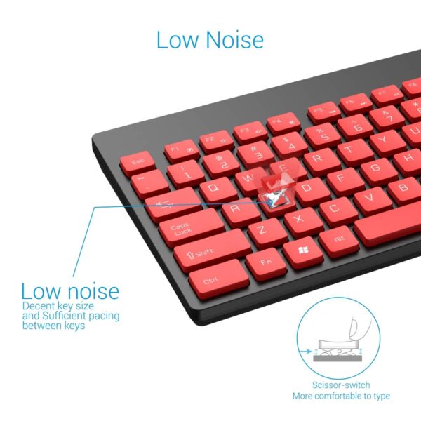 Portronics Key2-A Combo of Multimedia Wireless Keyboard & Mouse 3