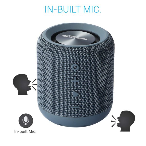 Portronics SoundDrum Wireless Bluetooth 4.2 Stereo Speaker (Blue) 6
