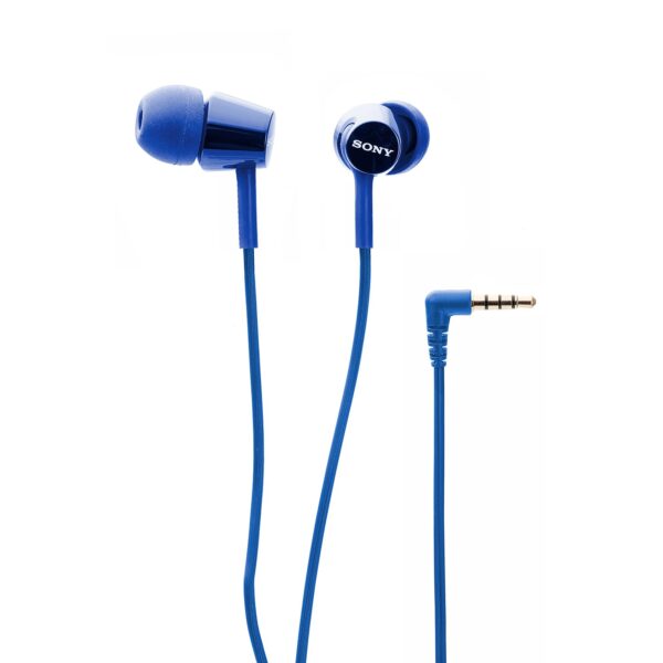 Sony MDR-EX150AP Wired In-Ear Headphones (Blue) 5