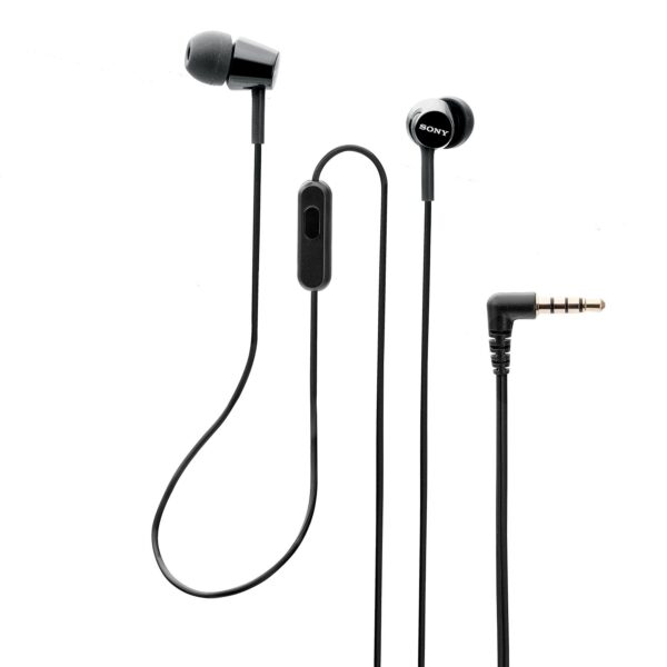 Sony MDR-EX150AP Wired In-Ear Headphones (black) 2