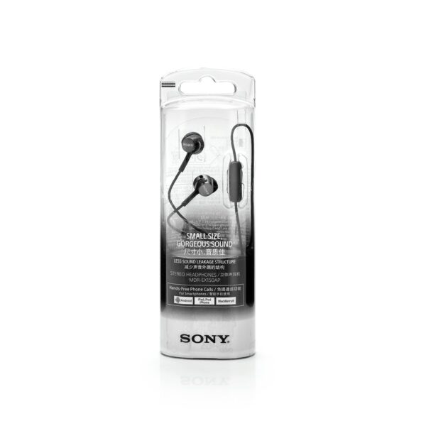 Sony MDR-EX150AP Wired In-Ear Headphones (black) 7
