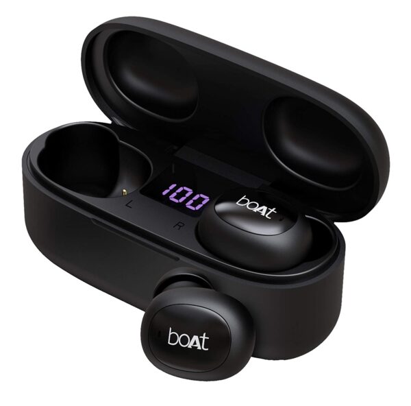 boAt Airdopes 121v2 True Buds Bluetooth V5.0 (Active Black) 1